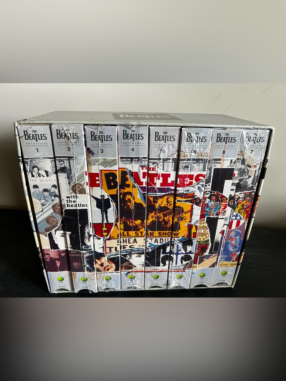 The Beatles Anthology VHS Box Set New